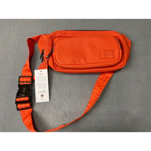 lug Handbags - Lug Hitch Crossbody Belt Bag Orange Fanny Pack Adjustable Strap New With Tags